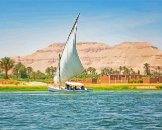 The Nile River Egypt diamond painting