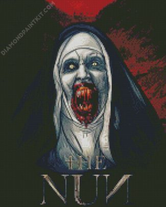 The Nun Horror Movie diamond painting