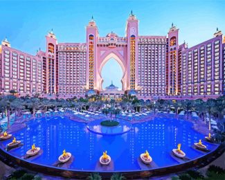 The Palm Atlantis diamond painting