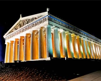 The Parthenon Nashville diamond painting