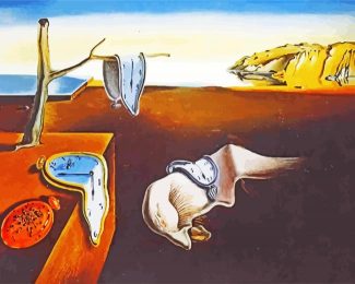 The Persistence Of Memory by Salvador dali diamond painting