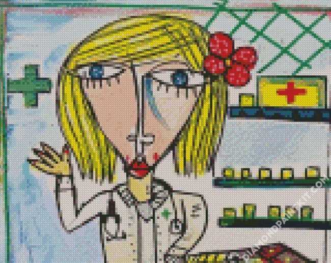 The Pharmacist Art diamond painting