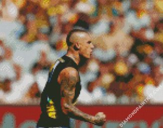 The Player Dustin Martin diamond painting