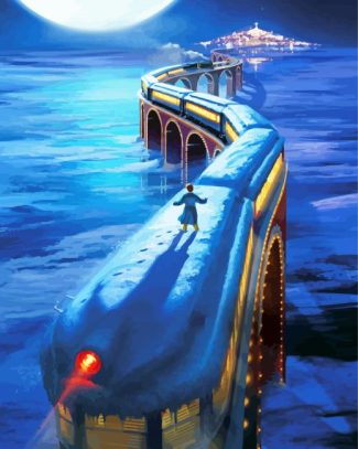 The Polar Express diamond painting