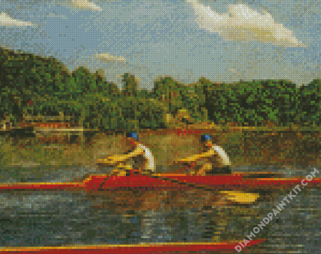 The Rowers Art diamond painting