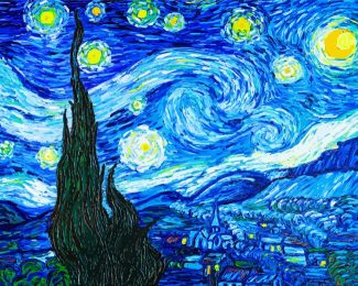 The Starry Night diamond painting