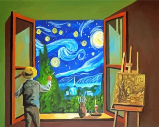 The Starry Night Van Gogh diamond painting