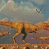 The T Rex Dinosaurs Diamond painting