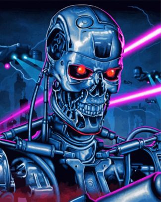 The Terminator Skynet diamond painting