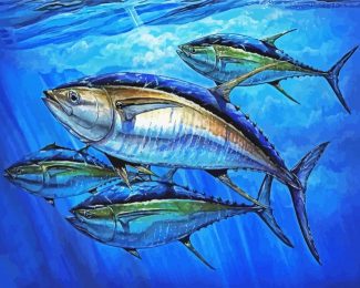 The Tuna Fish Underwater diamond painting