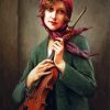 The Violinist diamond painting