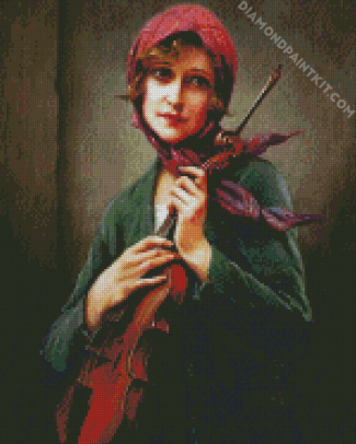 The Violinist diamond painting