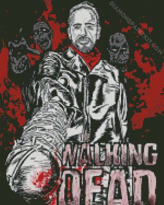 The Walking Dead Negan Smith diamond painting