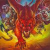 The Dungeons And Dragons dimaond painting