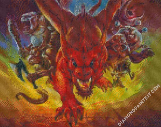 The Dungeons And Dragons dimaond painting