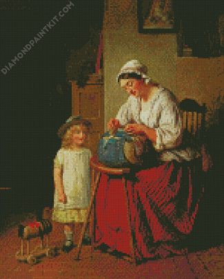 The lacemaker George Smith diamond painting