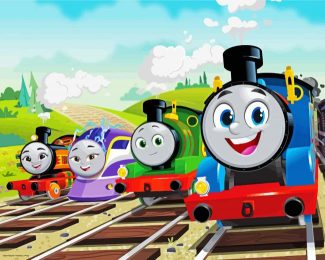 Thomas And Friends Animation diamond painting