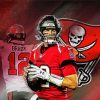 Tom Brady Tampa Bay Buccaneers diamond painting