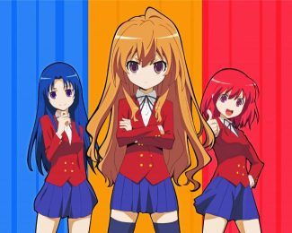 Toradora Anime Serie diamond painting