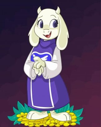 Toriel Undertale diamond painting