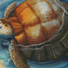 Tortoise In Water diamond painting