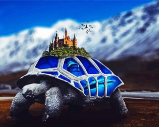 Tortoise Island diamond painting