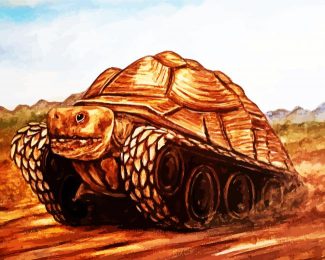 Tortoise Tank diamond painting