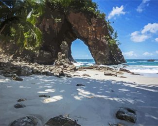 Trinidad Island Beach diamond painting