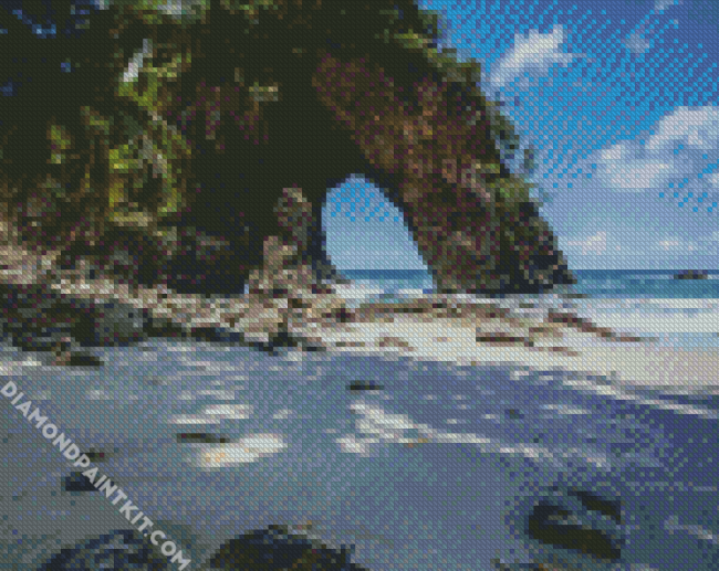 Trinidad Island Beach diamond painting