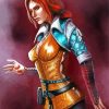 Triss Merigold The Witcher Game diamond painting