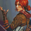 Triss Merigold diamond painting