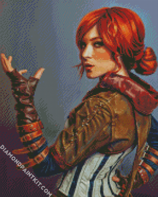 Triss Merigold diamond painting