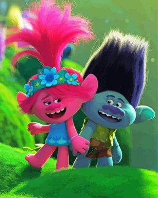 Trolls World diamond painting