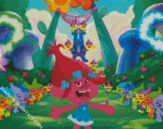 Trollstopia Animation diamond painting