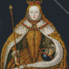 Tudor Queen Elizabeth diamond painting