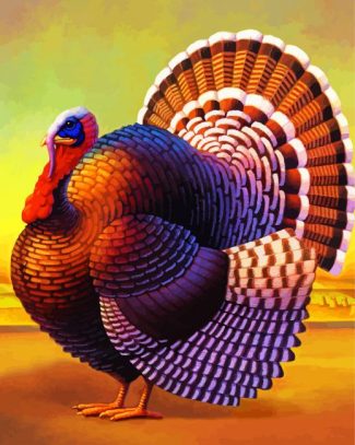 Turkey Bird diamond painting