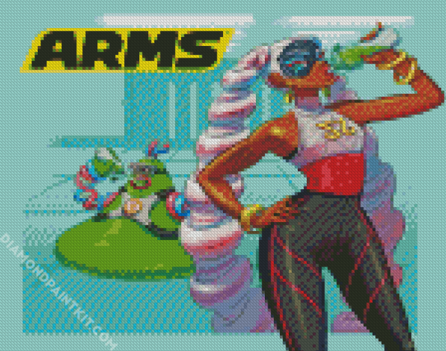 Twintelle Arms Character diamond painting