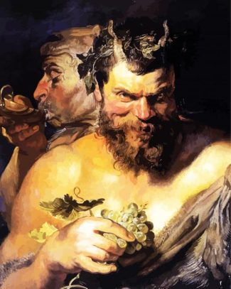 Two Satyrs By Rubens diamond painting