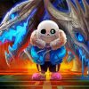 Undertale Game Sans diamond painting