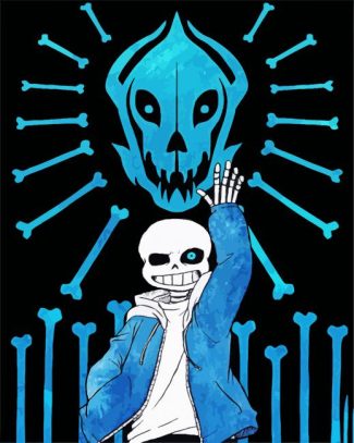 Undertale Sans diamond painting