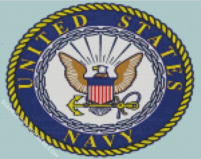 United States Navy Sign diamond painting