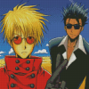 Vash The Stampede And Nicholas diamond painting