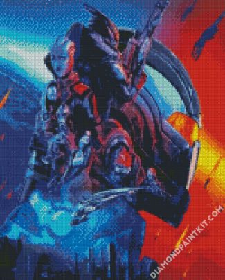 Video Game Mass Effect Diamond painting