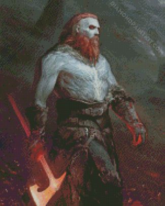 Vikings Odin diamond painting