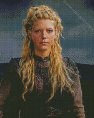 Vikings Lagertha diamond painting