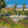 Villa Bellini Sicilia diamond painting