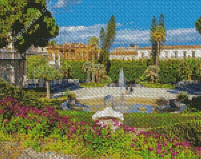 Villa Bellini Sicilia diamond painting