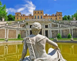 Villa Della Regina Turin Italy diamond painting