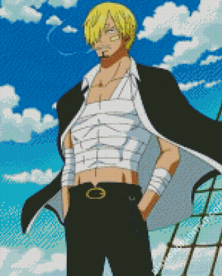 Vinsmoke Sanji diamond painting