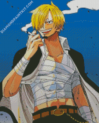 Vinsmoke Sanji Illustration diamond painting